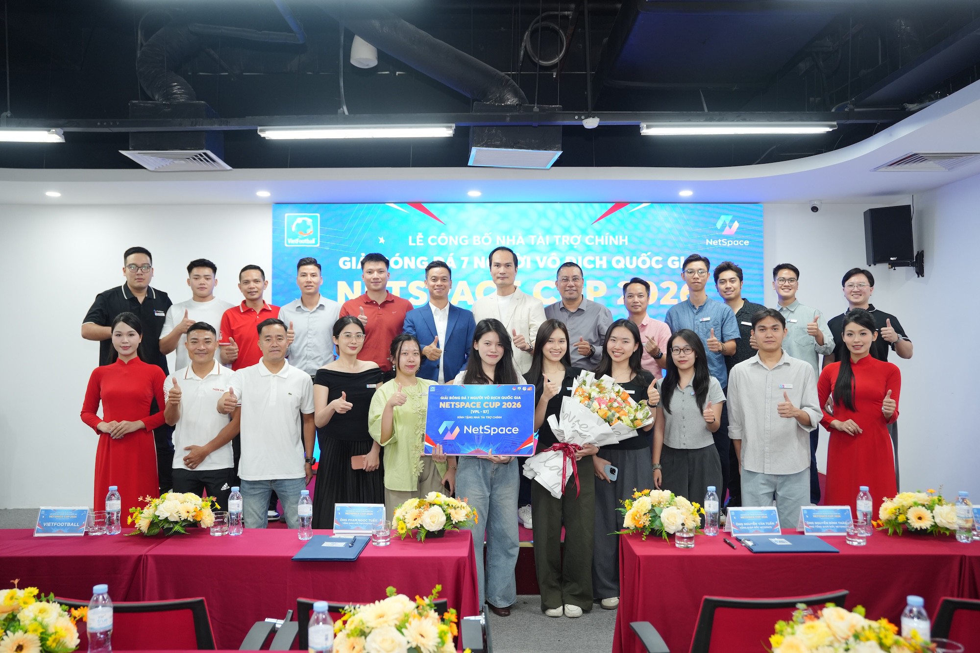 NetSpace đồng hành cùng Giải Bóng đá 7 người Vô địch Quốc gia 2026