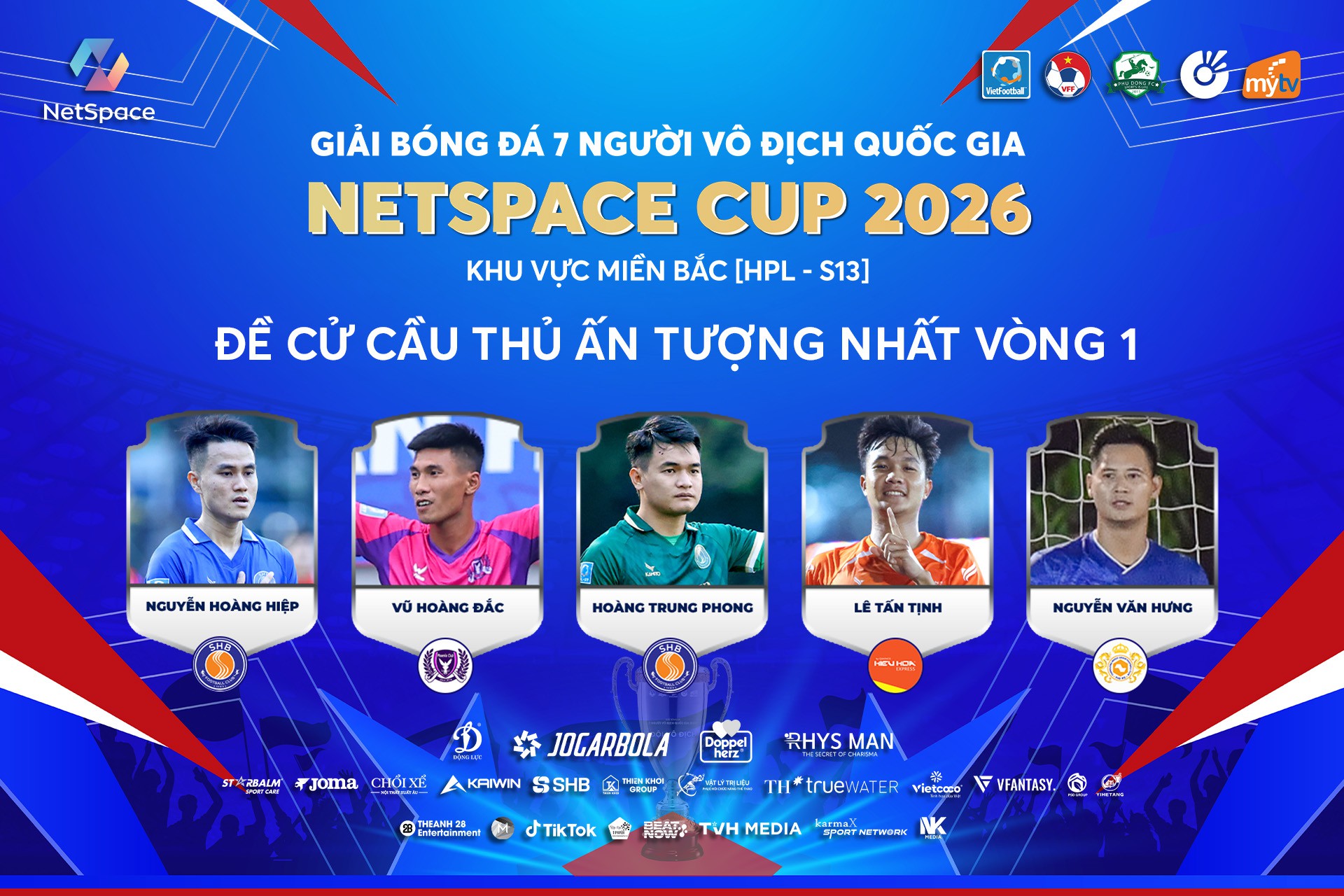 Bình chọn cầu thủ ấn tượng nhất vòng 1 [HPL-S13]