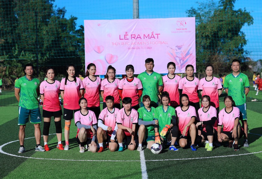 Thuỳ Ri FC: Ngôi nhà đam mê của các “chị đẹp” Quỳnh Lưu