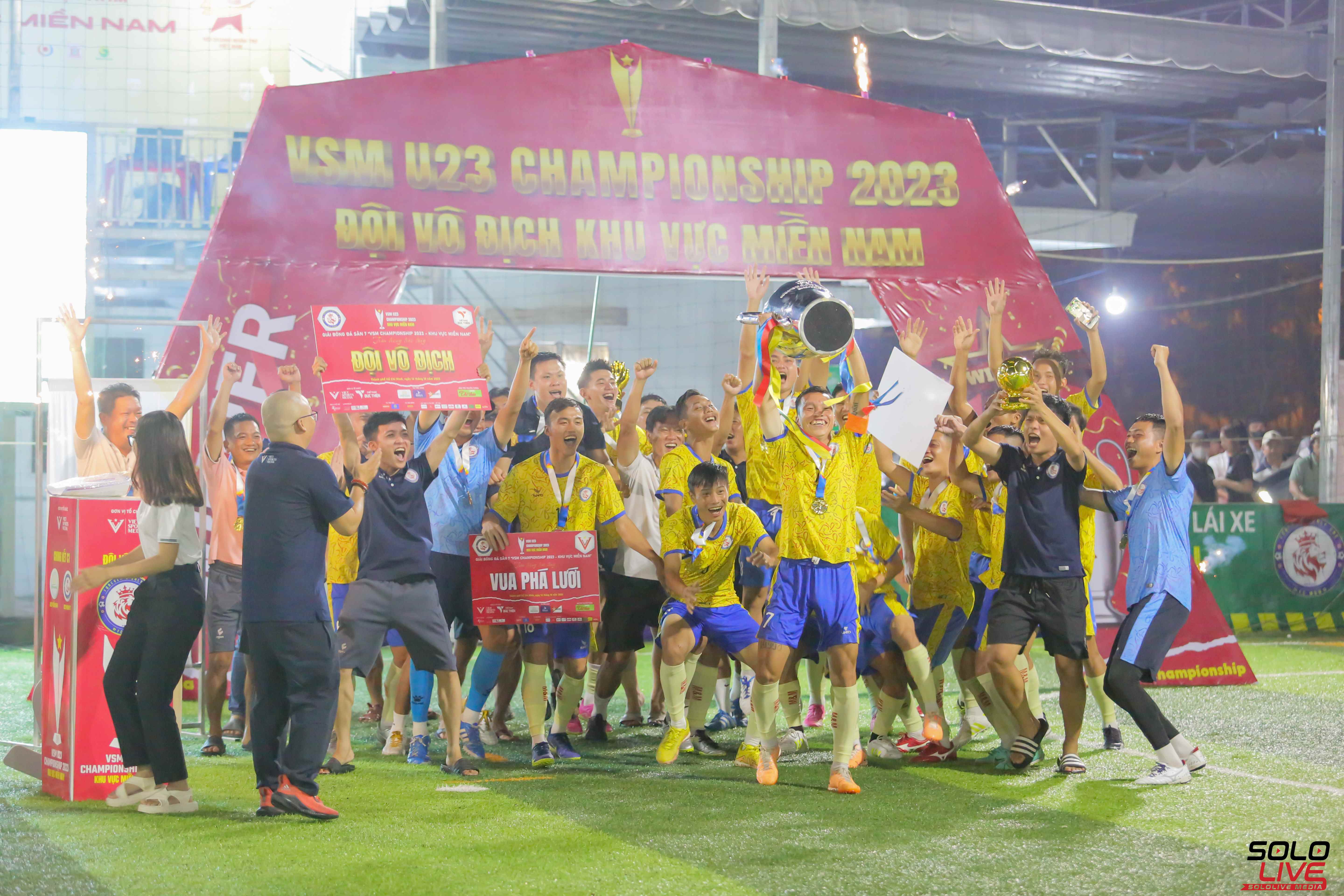 U23 M&M FC vô địch VSM U23 Championship 2023