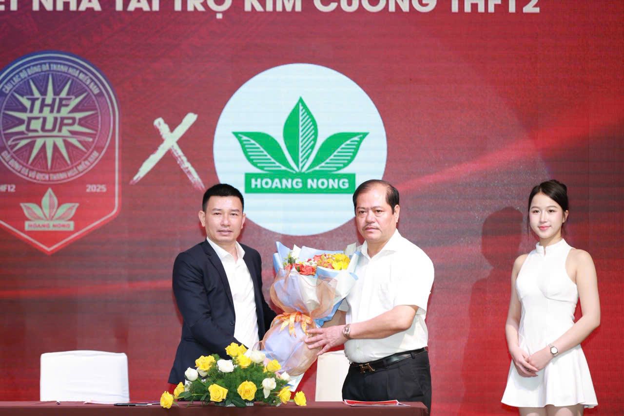 Hoàng Nông trở thành nhà tài trợ chính tại THF Cup 2025