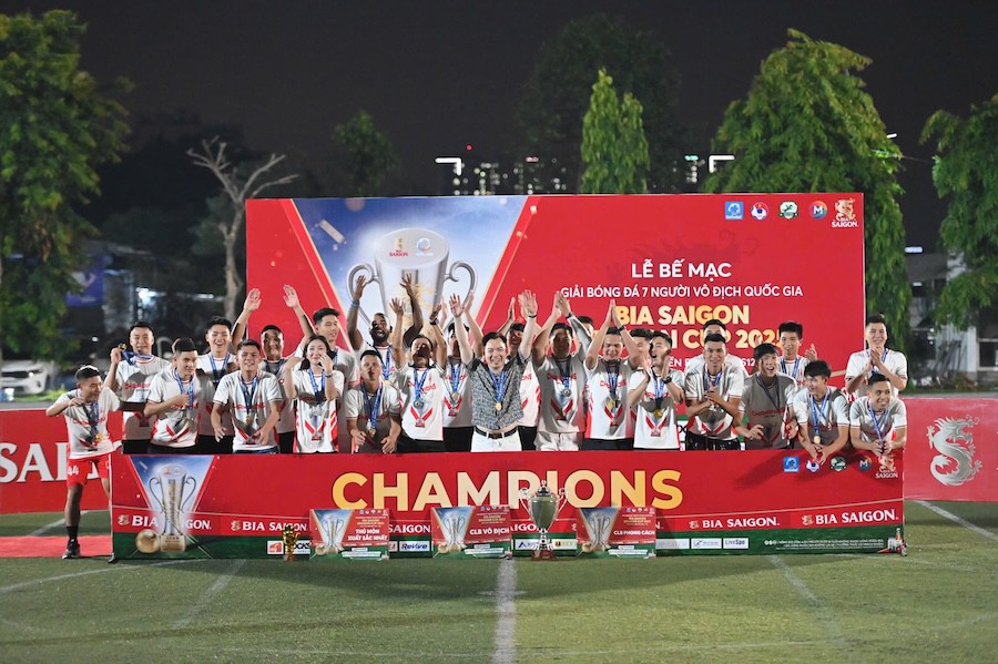 Thiên Khôi FC vô địch HPL-S12 với thành tích bất bại