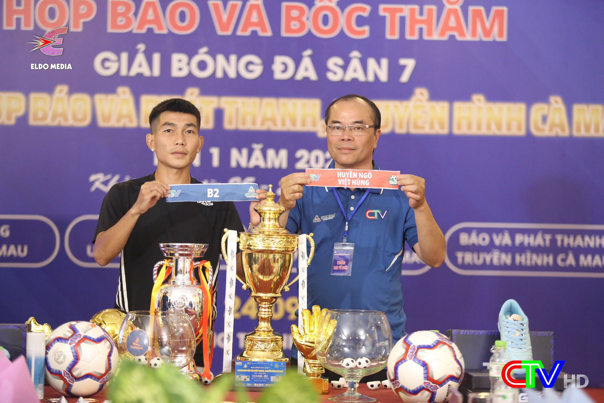 Ngày hội lớn của bóng đá 7 người Cà Mau