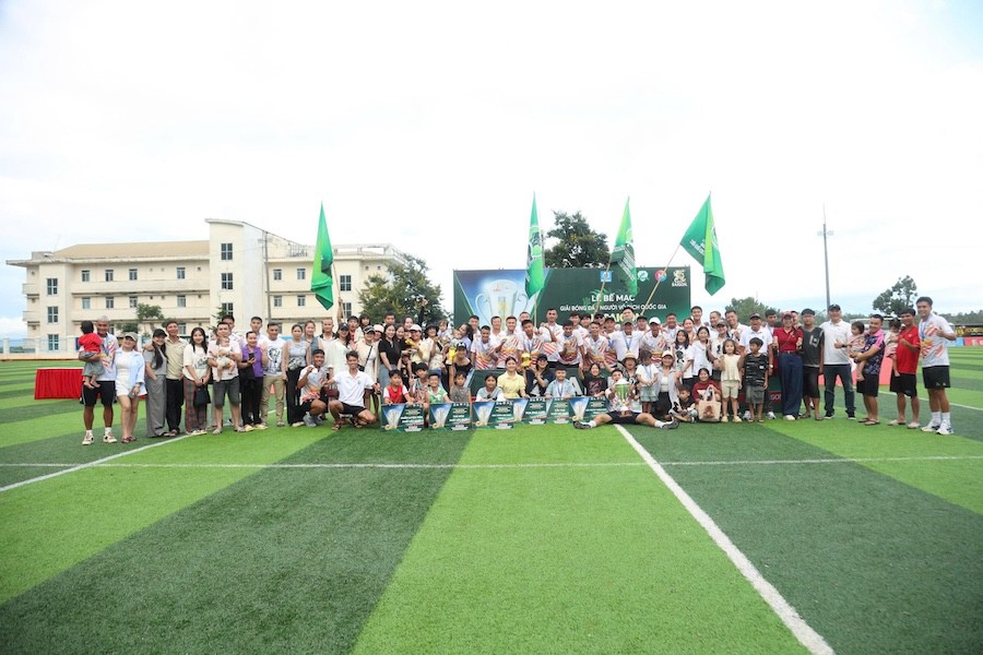 XSKT Đắk Lắk vô địch Giải bóng đá 7 người VĐQG Bia Saigon Dragon Cup 2025 khu vực Tây Nguyên