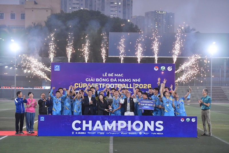 JMB Media ngược dòng lên ngôi vô địch Giải bóng đá hạng Nhì – Cúp VietFootball 2026